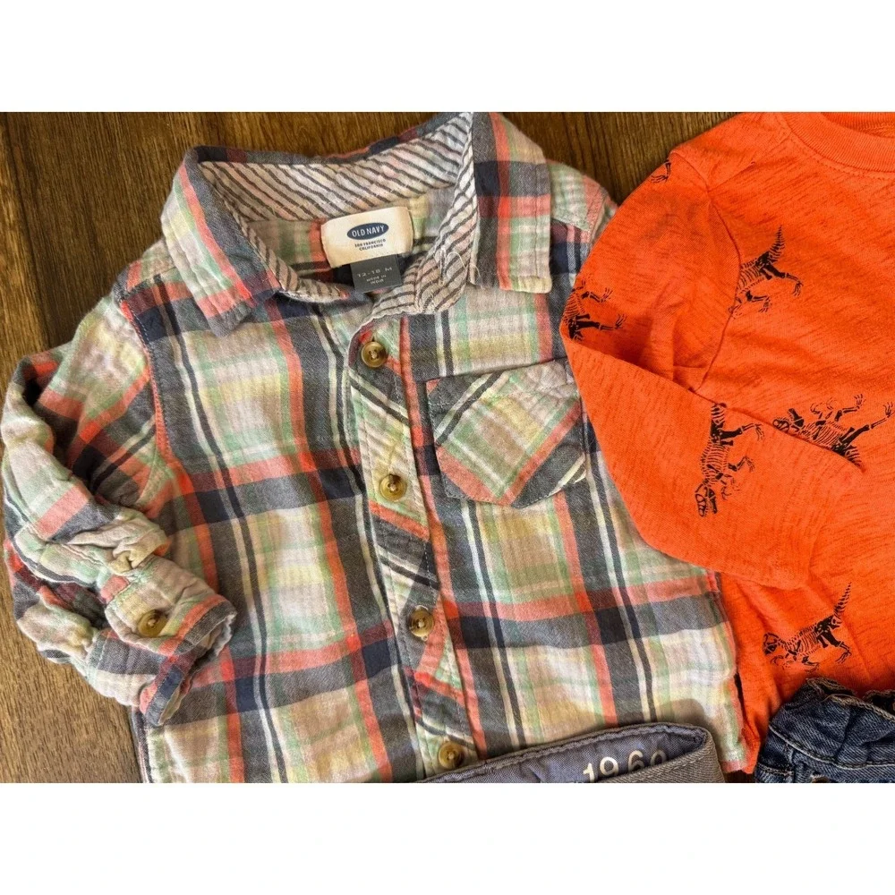 Gap Toddler Baby Boy 12-18 12/18 Months Clothes Shirts‎ Pants Jeans Long Sleeve